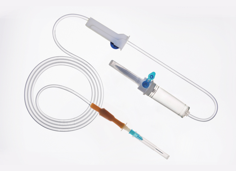 A-3 Disposable Iv Clinical Infusion Giving Set With needle