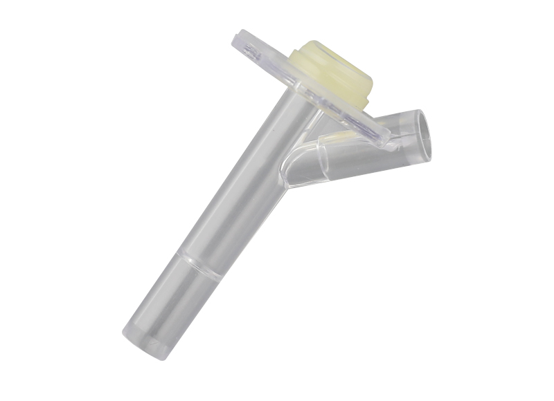 Disposable infusion set Fan Shaped Y-Port Injection Site