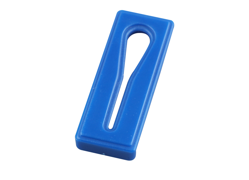 Blue Medical Slide clamp for IV Infusion
