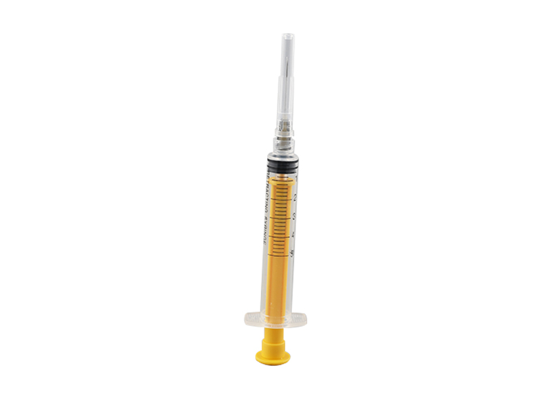 High Quality Disposable 5ml AD Syringe self-destruction syringe
