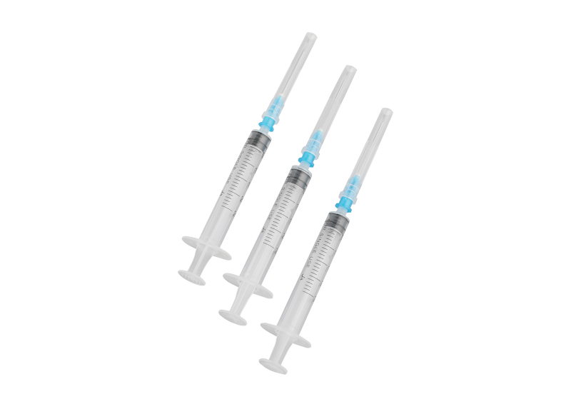 Safety PP 2ml Disposable Syringe Luer Slip with needle