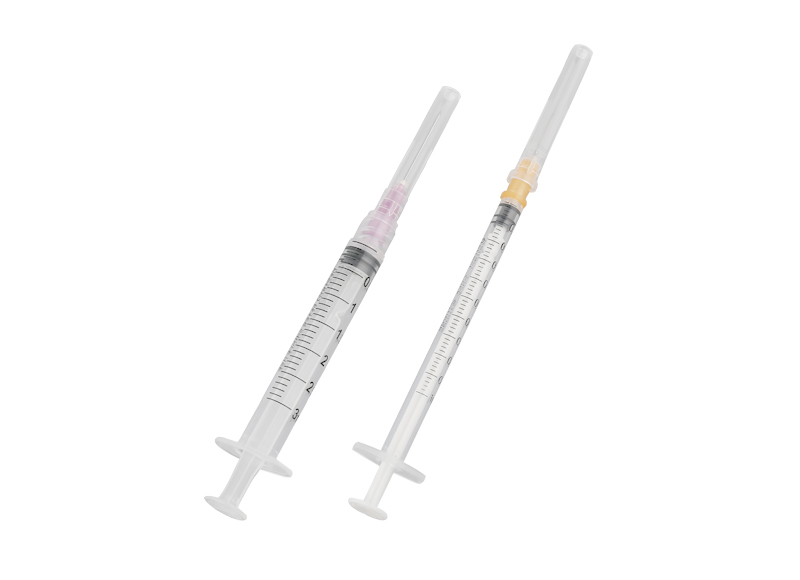 Transparent Empty Disposable medical PP Sterile needle luer slip